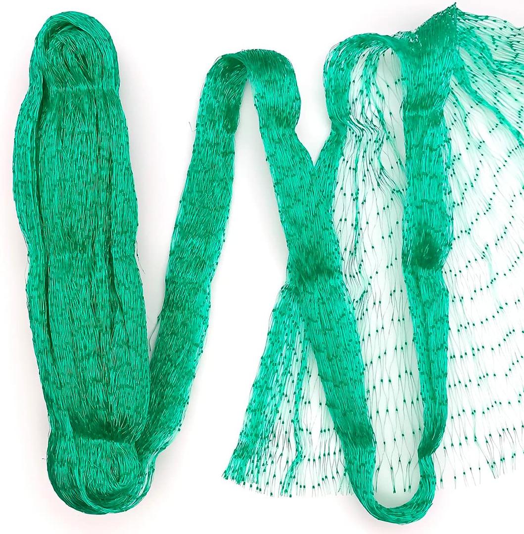 Bird Netting for Garden, 13x33Ft Garden Netting,Fruit Tree Netting Doesn't Tangle and Reusable Bird Mesh Protect Fruit Vegetables Plants from Birds Deer
