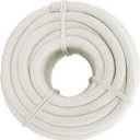 Braided White Cotton Rope (3/8 inch x 150 ft) Natural Soft Utility Rope
