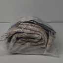 Area Rug Living Room - 5X7 Abstract Washable Large Soft Foldable Non Slip Rug Neutral Modern Low Pile Carpet for Bedroom Nursery Dining Room Kitchen Home Office Indoor - Brown