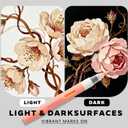 ROSYMENG Skin Tone Art Markers: 36 Colors Acrylic Paint Pen Set with Soft Brush Tip, Straight Liquid Quick-Dry Design, Drawing Supplies for Adult Coloring Books, Rock, Wood, Glass, Fabric