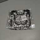 4 x Chicken Saddle for Hens for Protection, 7.48 Inch Comfortable Hen Aprons with Adjustable Strap Chicken Clothes Back & Side Protector Outdoor Poultry Protective Accessories (Black and White)