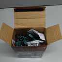 Warm Multi Color Christmas Lights - 20 ft String of 105 Incandescent Mini Bulbs Multifunctional Lighting Modes, for Decorative, Bedroom, Outdoor, Xmas Twinkle Tree Lights with Green Wire Total 21.6 ft