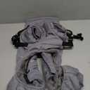 BRKURLEG Grey Dog Winter Coat, Cozy Winter Dog Jackets, Small Dogs Coat with Harness, Onesie Body Warm Puppy Jacket, Pet Reflective Windproof Cold Weather Jackets, Puppy Four-Legged Puffer Coats, XL