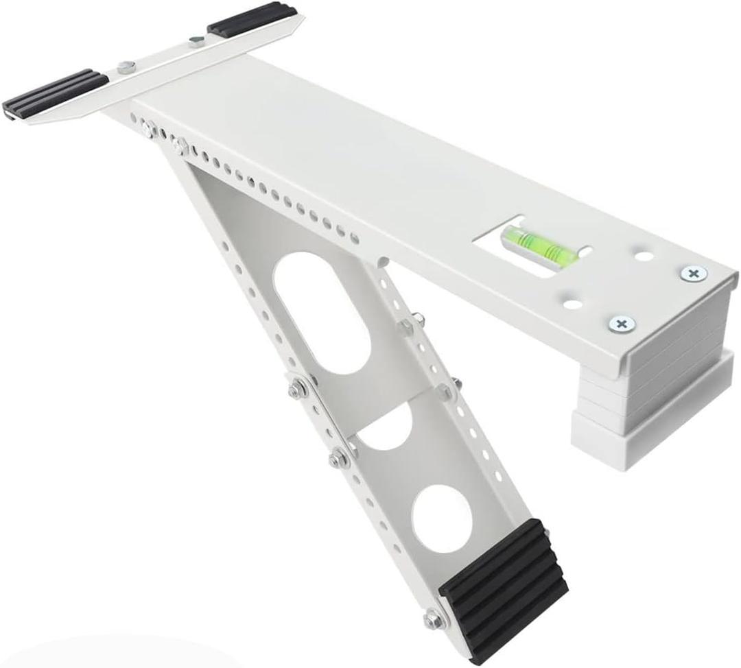 AOPANDA Window Air Conditioner Support Bracket, Universal AC Window Air Conditioner Support Bracket Heavy Duty Up to 165lbs.