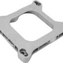 1932 3/4" Carburetor Gasket Adapter Kit 4Bbl To 4Bbl, Silver