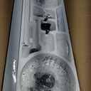 72'' White Large Ceiling Fan with Lights for Indoor/Covered Outdoor
