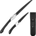 Folding Saw Set, Heavy Duty 15 Inch Extra Long Blade Hand Tool, 8.8 Inch for Trees Wood Cutting Camping Gardening Work, Hiking, Landscaping, Tree Trimming