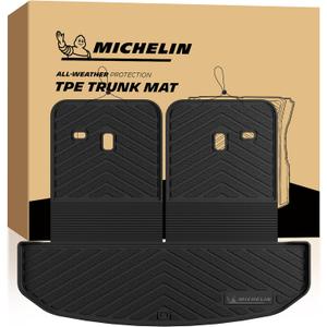Michelin Vehicle Mats for 2021-2026 Kia Sorento, Backrest Mat&Cargo Liner
Fit 6&7 Seat/Gas & Hybrid & PHEV, All-Weather TPE Custom Fit Backrest/Trunk Liner, Non Slip Heavy Duty Cargo Mat Accessories