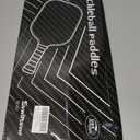 Carbon Fiber Pickleball Paddle, Carbon Fiber Surface (CFS) Pickle Ball Paddles with 16mm Honeycomb Core, Lightweight, Shock-Absorbing Paddle with Anti-Slip Grip, Ideal for Novice & Pro Players