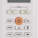 New RG70A/BGEF Replace Remote Control Compatible with Midea Air Conditioner AC RG70E/BGEF RG70C RG70E1/BGEF RG70E2/BGEFU1 RG70E3/BGEF RG70E2/BGEF RG70F/BGEFU1 RG70A1/BGEF