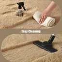 Small Throw Rugs for Bedroom, 2x3 Beige Mini Non-Slip Area Rug, Super Soft Plush Fluffy Carpet Modern Home Decor Aesthetic for Entryway Entrance Nursery Kids Room Dorm Office