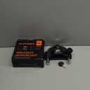 METOWARE Universal Trailer Coupler Lock, Adjustable Heavy-Duty Trailer Htich Locks Fit 1-7/8 Inch, 2 Inch, 2-5/16 Inch Couplers with 2 Keys Black