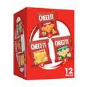 Cheez-It Cheese Crackers, Baked Snack Crackers, Lunch Snacks, Variety Pack, 12.1oz Box (12 Packs) (EXP 08/09/26)