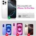 UARMOR Clear Screen Protector for iPhone 16 Pro Max [6.9 Inch] Double Strength 9H Tempered Glass with Easy Installation Kit, Anti-Scratch, Case Friendly Fit- 2Pack