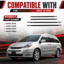 Window Belt Molding Trim Weatherstrip Seal for Honda Odyssey 2009-2014
