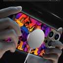 Compatible with iPhone 14 Pro Max Case,Halloween Skull Phone Case for Girls Woman TPU Soft Shockproof Protective Case Cover Designed for iPhone 14 Pro Max 6.7 inch