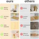 Parchment Paper Sheets Dispenser - Parchment Sheet Storage Container 12x16 Inches, Parchment Paper Holder for Kitchen Baking Supplies, Paper Not Included