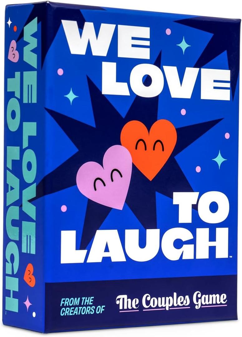 DSS Games We Love to Laugh [Couples Game for 2 Players | Hilarious Relationship Card Game for Date Night, Anniversaries, Game Night, Boo Basket | Couples Gift Idea, Try Not to Laugh]