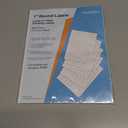 MaxGear 1" Round Sticker Labels, for Inkjet or Laser Printer, Matte White Printable Labels Sheets, Strong Adhesive, Dries Quickly, Holds Ink Well, 30 Sheets, 1890 Pcs