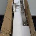 48-Inch Modern LED Bathroom Lights Fixtures, Dimmable 48W 6000K Cool White Makeup Vanity Lighting, Brushed Nickel Vanity Light, Adjustable Bathroom Light Bar Over Mirror