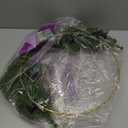 Suncalla 1 Set Advent Wreath with 5 Flameless Candle (Pink Purple White) and Timer Remote Control, 1 Advent Wreath Candle Holder, 1 LED Strings for Holiday Party Decor (Classic, 20 Inch)