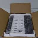 Delamu 16" Deep Pull Out Cabinet Organizer with 6 Dividers, Expandable (11.7 "-20" W) Pull Out Drawers for Cabinets, Cabinet Trays Pull Out for Cabinets in Kitchen, Pantry or Bathroom, White, 2 Pack