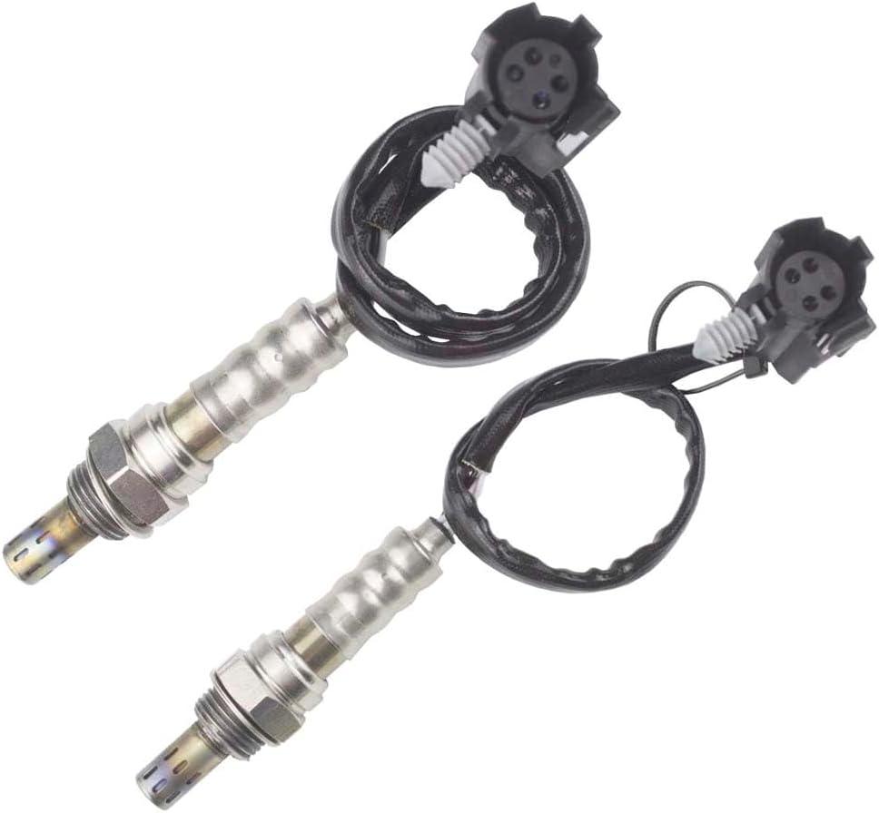 2PCS Oxygen O2 Sensor 1 & 2 for 1997 1998 1999 2000 Jeep Wrangler 2.5L/4.0L Upstream + Downstream