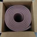 KEEP Yoga Mat - Premium 7mm Thick Exercise Mat, Anti-Tear 32'' Extra Wide Fitness Mat with Strap for Men & Women, Non Slip Pilates Mat for Home Yoga, Pilates, Gym, Stretching, Floor & Fitness Workouts (Smoky Pink)
