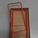 RhinoShield Bumper Case Compatible with [iPhone 13/13 Pro] | CrashGuard NX - Shock Absorbent Slim Design Protective Cover 3.5M / 11ft Drop Protection - Red