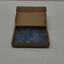 50 Pieces 2.75 Inch Baby Pacifier Baby Shower Plastic Pacifier for Baby Shower Pacifier, Baby Shower Gender Show Party Decoration DIY Baby Shower Birthday Party Gift (Blue)