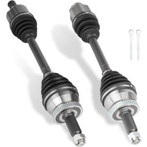 Front left & Right CV Axle Shaft Assembly 2.4L 3.5L Fits for Hyundai Santa Fe 2010-2012, Fits for Kia Sorento 2011-2013, 1 Pair of CV Axle Shaft Assembly, Replace for 66-3653, 66-3654