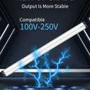 LUCKY HERP T5 Reptile Light Fixture Combo Kit 54W (New Upgrade), UVB Reptile Light Fixture with Desert UVB 10.0 46" Fluorescent Tube, UVA UVB Reptile Light for Lizard, Bearded Dragon, Tortoise