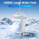 Portable Air Conditioners,Air Conditioner,Ac Unit with 1600ML Water Tank,2 Spray Ports,3 Wind Speeds,3 Timers,10 kinds of Colorful Lights,Portable Ac Units for Room Camping Car Office