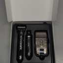 Professional Hair Trimmer Hair Clippers for Men, Nose Hair Trimmer Shaver Set,Cordless T-Blade Beard Trimmer Barber Clippers,Electric Razor Foil Shavers for Men Haircut Grooming Kit(Silver)