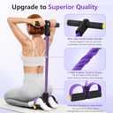 Upgraded Pedal Resistance Band with Handle, Soft Durable Fashion Puller Exercise with Thickened 6 Tension Ropes, Tube Pedal Resistance Device for Abdomen, Waist, Arm, Leg, Core/ABS
