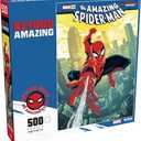 2 PCs Buffalo Games – Marvel - Season's Greeting from The Avengers - 500 Piece Christmas Jigsaw Puzzle - Festive Holiday Puzzles for Adults – Precision-Cut Pieces, Winter Artwork