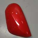 Left Side Mirror Cover Cap Compatible with Camry 2018-2023, Red color Rearview Mirror Cover Cap (Only Fit for Singal Light Type)