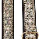 ALLZEDREAM Purse Strap Crossbody Replacement Handbag Shoulder Bag 2" Wide Adjustable Embroidered Lace Sequins