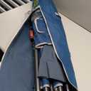 Camping Cot - Portable Folding Camp Bed - 600D Sleeping Cot for Adults with Steel Frame by Wakeman Outdoors (Blue)