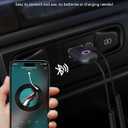 [Upgraded] AUX to Bluetooth 5.3 Adapter for Car, Bluetooth Receiver USB 2.0 to 3.5mm Jack Kit for Car Audio/Home Stereo/Speaker, Hands-Free Calling/Music Streaming, Auto On, USB-Powered