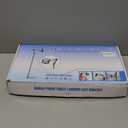 Tablet Floor Stand - Overhead Bed Phone Mount Arm Stretchable Stand Angle Height Adjustable Holder Universal Floor Stand Compatible with iPad mini Air Pro, Galaxy Tab, Kindle, Switch, iPhone, Black