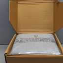 Amazon Basics 4 Piece Bed Sheets Set, 100% Cotton Jersey, Includes Super Soft, Flat and Fitted Sheets, Pillowcase, King, Light Gray, Solid