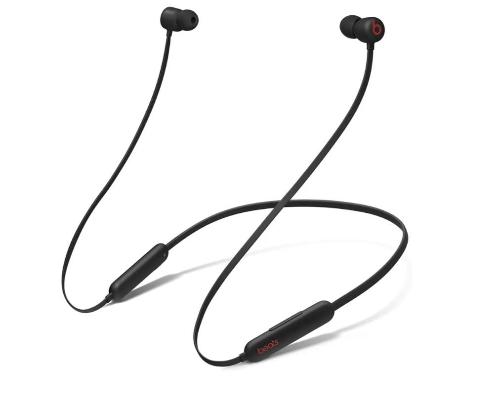 Beats Flex Wireless Earbuds - Apple W1 Headphone Chip, Magnetic Earphones, Class 1 Bluetooth, 12 Hours of Listening Time, Built-in Microphone - Black