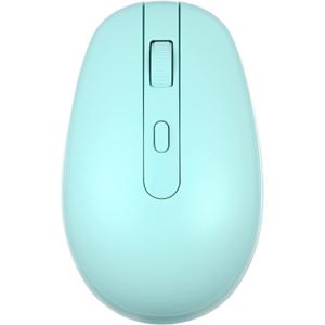 Rii Wireless Mouse RM700 2.4G Silent Mouse with USB Nano Receiver for Laptop,PC,Mac,Chromebook,Windows (Light Cyan)