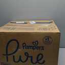 Pampers Pure Baby Diapers, Size 2 (12-18 lbs), 186, Up to 100% Leakproof, Premium Hypoallergenic Soft Diapers
