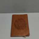 Leather Journal for Men Soft Cover 256 Pages Lined Bible Journals for Writing A5 Lion Journaling Notebooks Vintage Travel Inspirational Diary, 5.7" x 8.3", Brown