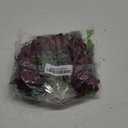 Vividsun Women Flower Crown Floral Headpiece Festival Wedding Hair Wreath Floral Crown (Burgundy)