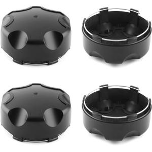 4Pcs 107.1mm/4.22Inch Center Caps for OEM Can-Am Wheel Rim Replacement 705401318 Hub Cap,(Matt Black Out 107.1mm/4.22in, Inner 104mm/4.09in)