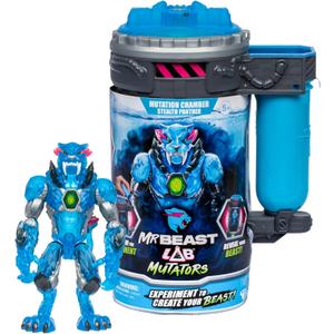 MrBeast Lab Mutators, Mutate The Ultimate Beast Mutators. Perform The Experiment, Release a MrBeast Stealth Panther Action Figure. 3 to Collect! MrBeast Lab Mutators, Mutate The Ultimate Beast Mutators. Perform The Experiment, Release a MrBeast Stealth Panther Action Figure. 3 to Collect!