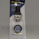 Primefit R1401G Mini Air Regulator with steel-Protected Gauge, 60-Scfm At 100-Psi, 1/4" Npt